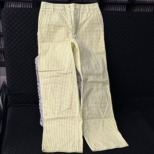 Sunday Best Lime Checkered Trousers